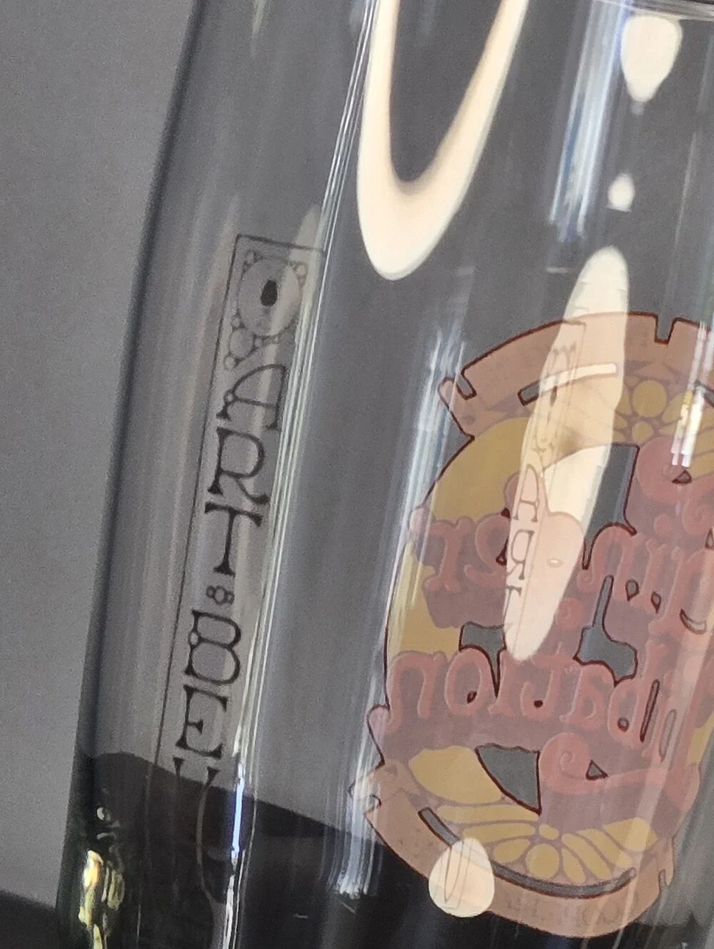 Ginger Libation from Artisan Beverage Cooperative Beer Glass 5.75
